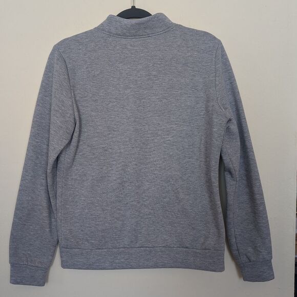 Senita Athletics Winter Lodge Zip Up Heathered Gray Size Small - Picture 4 of 7